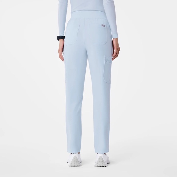 NWOT Figs Women’s High Waisted Yola Skinny Scrub Pants-Size XL/T-Open Skies - Picture 2 of 6